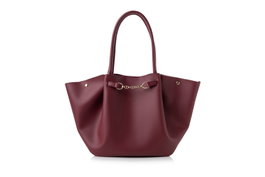 Lucky Bees Bolso de Mano Rojo Clarete